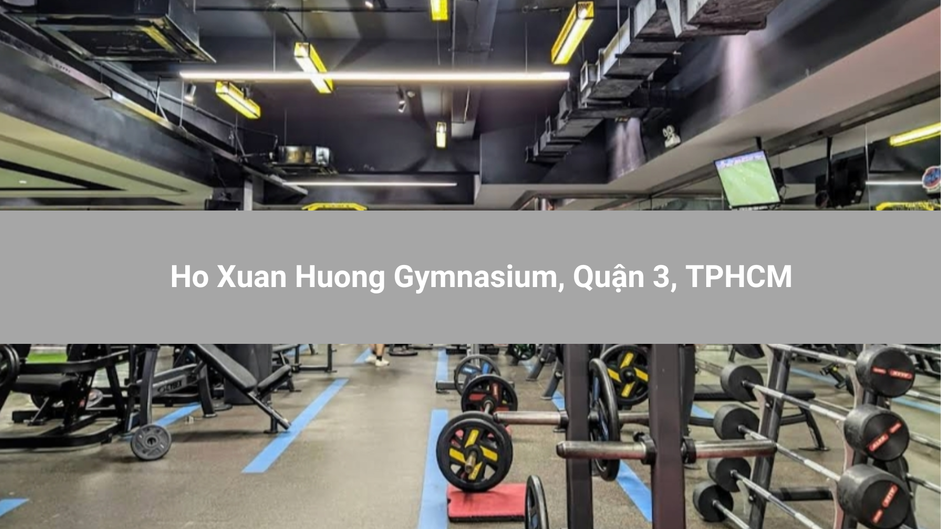 Ho Xuan Huong Gymnasium, Quận 3, TPHCM