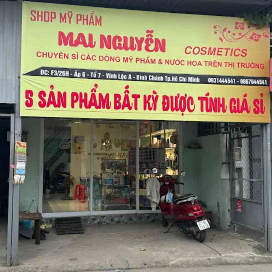 Shop mỹ phẩm Mai Nguyễn, Bình Chánh