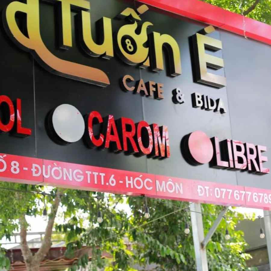 Tuấn É Cafe & BiDa, Hóc Môn