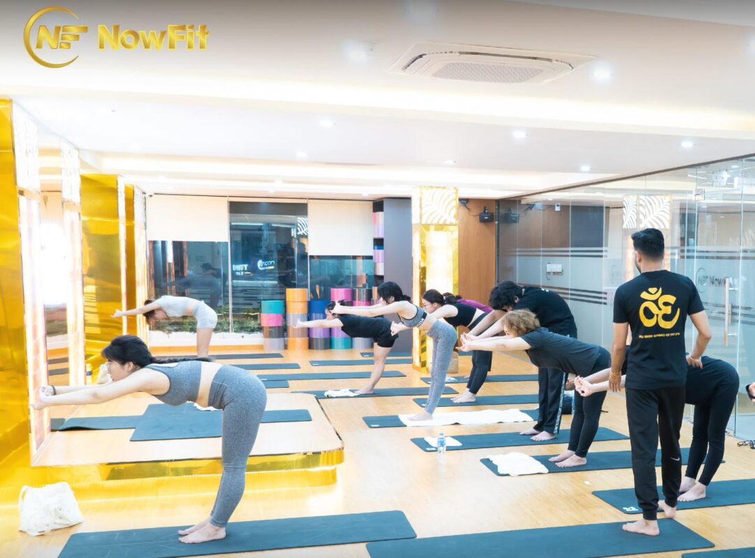 Phòng Yoga đá muối Himalaya tại NowFit